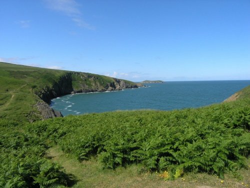 Mwnt beach, Cardigan Bay, Wales