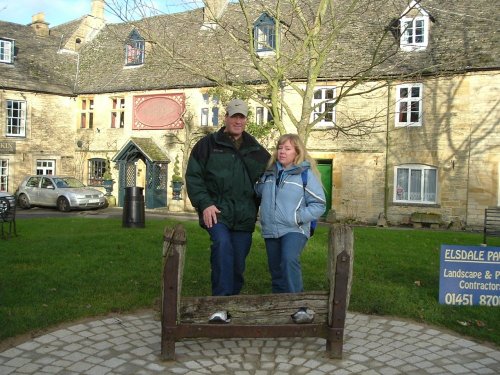 old stocks at Stow-on-the-World