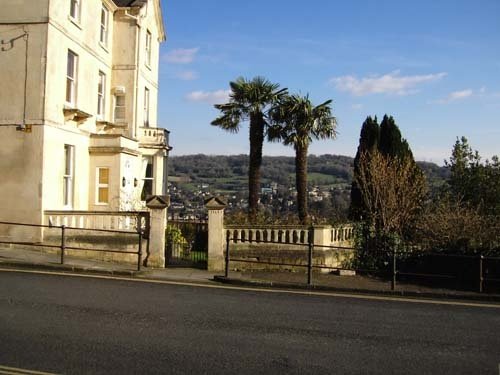 View south from Camden Crescent