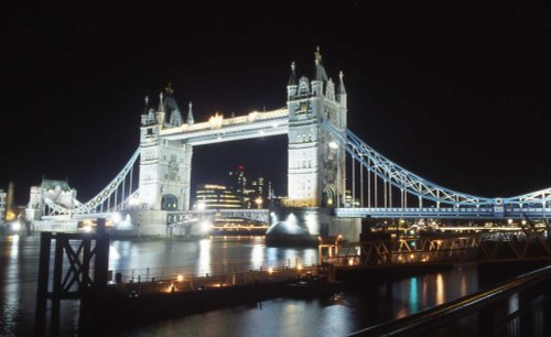 Tower Bridge at night