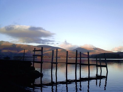 Sunset at Derwent Water, Cumbria