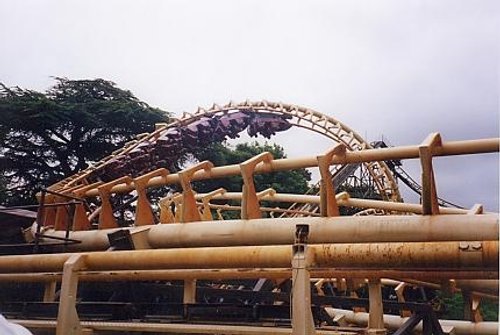 Corkscrew at Alton Towers Theme Park