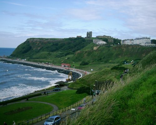 Scarborough, North Yorkshire - South bay at night