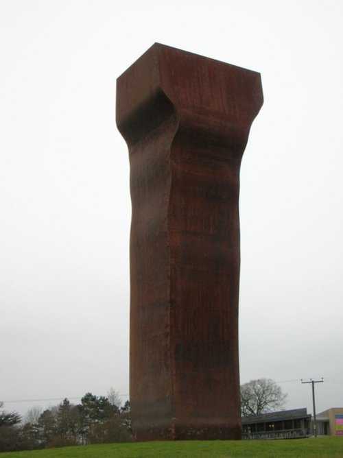 Buscando La Luz IV (Looking for Light) by Eduardo Chillida at The Yorkshire Sculpture Park