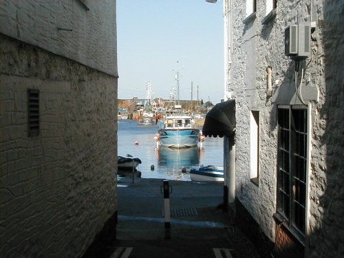 View of Mevagissey Harbour, Cornwall