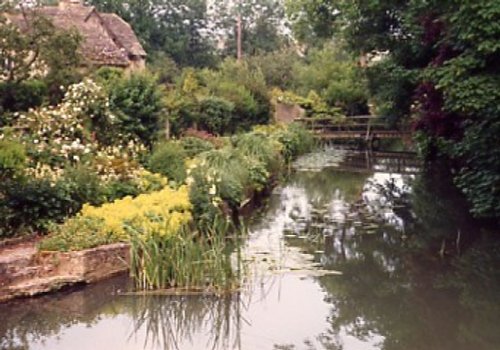 The Windrush River as seen from Burford, Oxfordshire