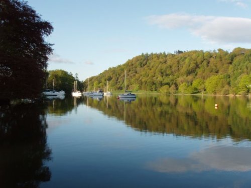 Opposite Belle island. Windermere