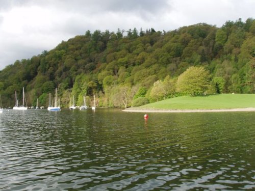 Opposite Belle island, Windermere