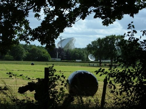 two smaller telescopes