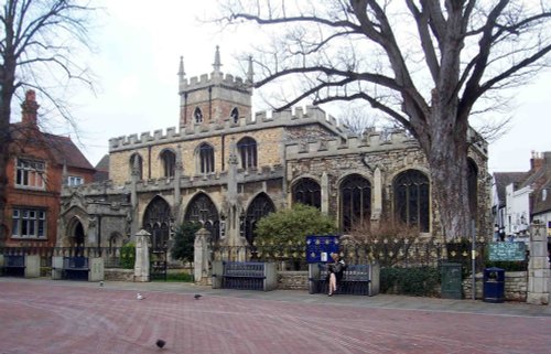 All Saint's Church in Huntingdon, Cambridgeshire