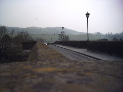 A Veiw Of The Bridge In Corbridge, Northumberland