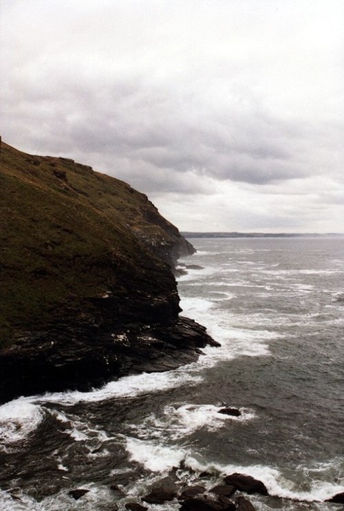 Cliffs at Tintagel, Cornwall