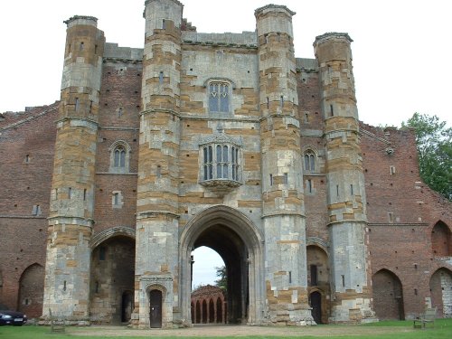 Thornton Abbey, Lincolnshire - Gatehouse rear view