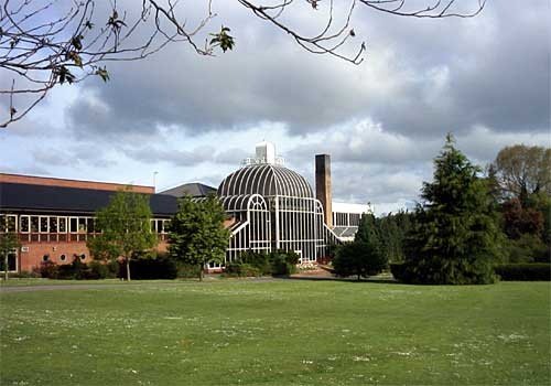 Chesterfield, Derbyshire - The leisure centre.