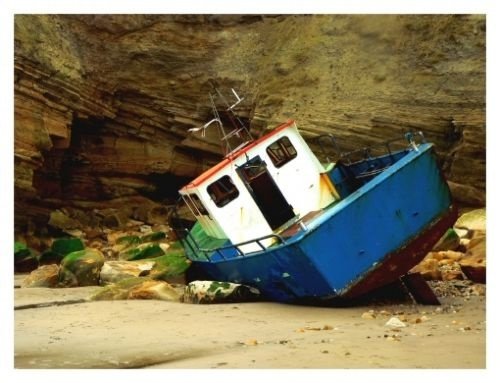 'A lonely boat' - Whitby, North Yorkshire