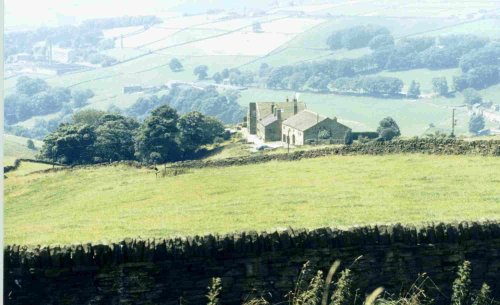 Countryside around Halifax, West Yorkshire