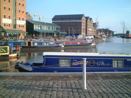 Moorings at Gloucester Dock