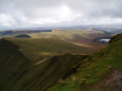 The peak pen y fan October 2005. Brecon Beacons, Wales