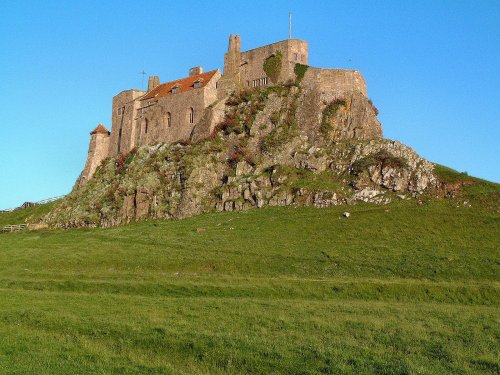 Lindisfarne Castle rear, on Holy Island