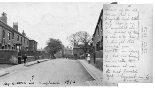 Church Street, Audley, Staffordshire, England