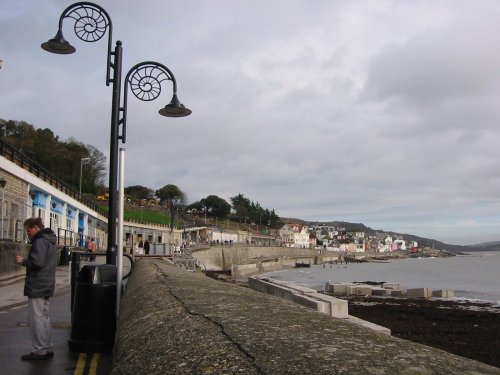 Lyme Regis under construction