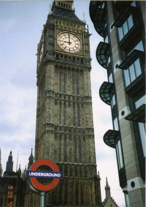 Big Ben up close, London