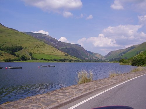 ONLY A SHORT DISTANCE FROM TYWYN IS TAL-Y-LLYN LAKE