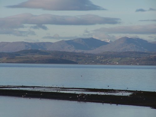 Hills of the Lake District, from Morecambe, Over Morecambe Bay 01/01/06