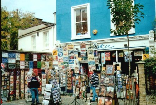 London - Notting Hill, Portobello Road, May 2002