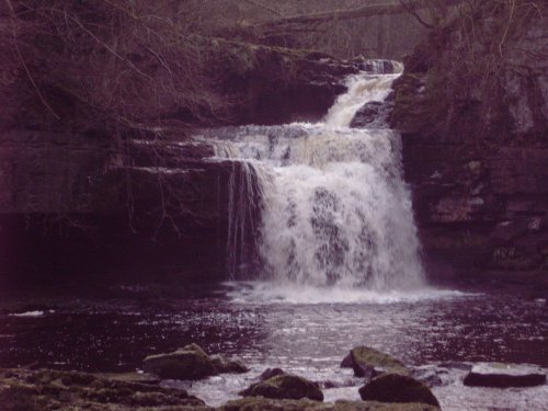 West Burton falls, North Yorkshire - January 2006