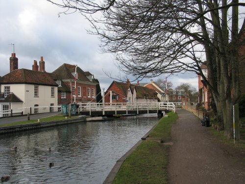 Newbury, Berkshire. Kennet & Avon Canal