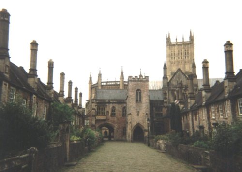 Vicar´s Close, Wells, Somerset.