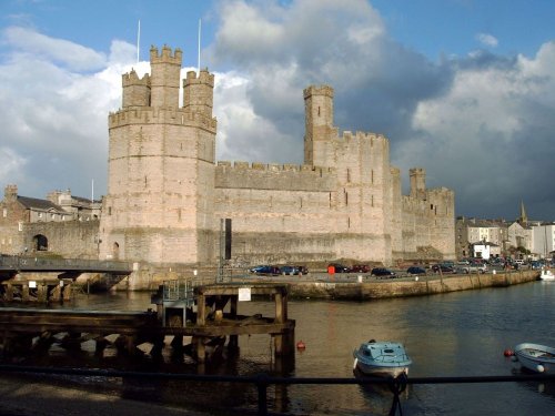 Caernarfon Harbour and Castle