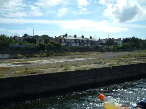 Site of old quay yard, now demolished