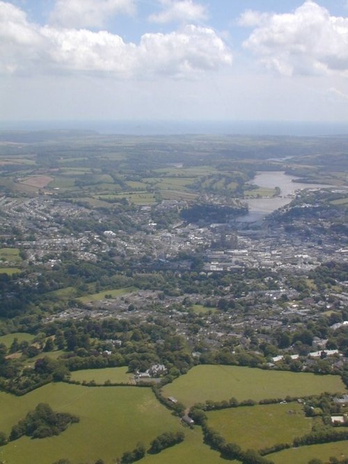 Truro city & cathedral, under a cloud, Truro, Cornwall