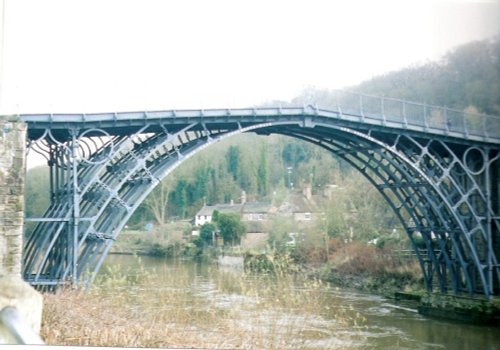 The Iron Bridge. Iron Bridge Gorge, Shropshire