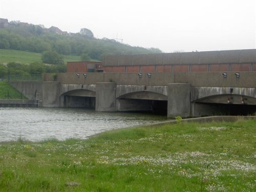 Flood Barrier. South Benfleet/Canvey Island, Essex