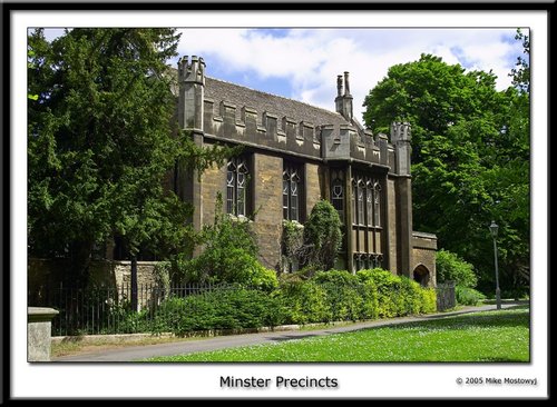 Minster Precincts. Peterborough, Cambridgeshire.