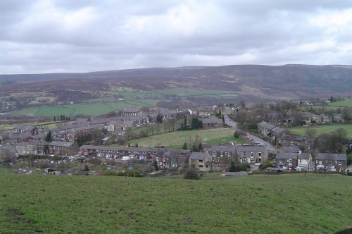 Padfield Village, Derbyshire. Taken from Redgate