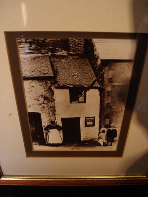 The smallest house in Great Britain, Conwy, North Wales.