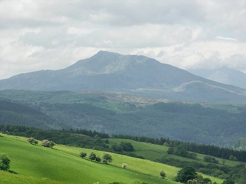 Moel Siabod, seen from Nebo, Wales