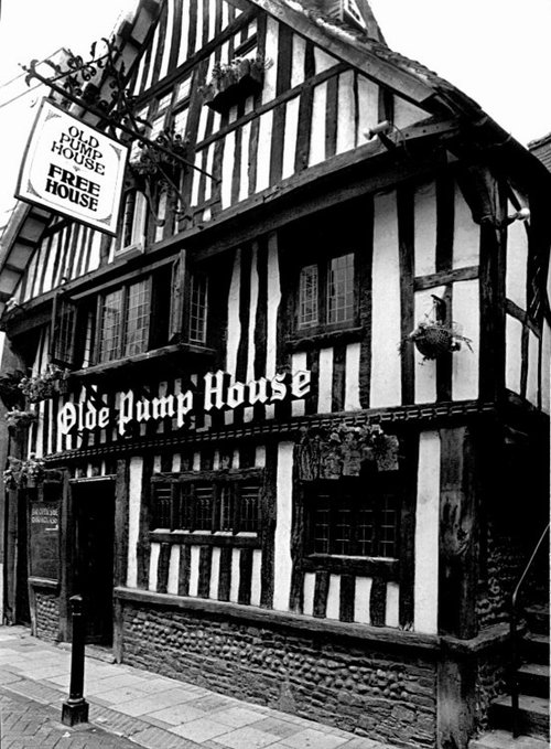 Old Pump House. Hastings. East Sussex. in the 70s.