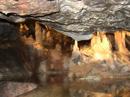 This cave is leading into the Crystal Quest