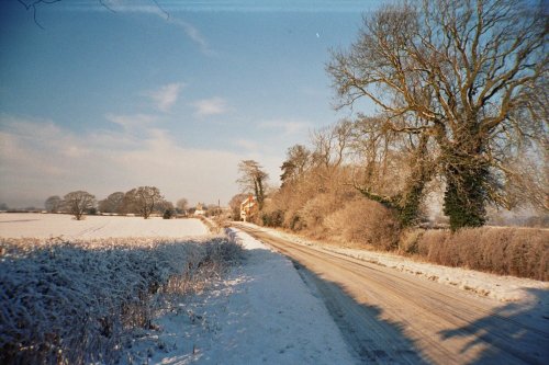 Winter in Scackleton, North Yorkshire