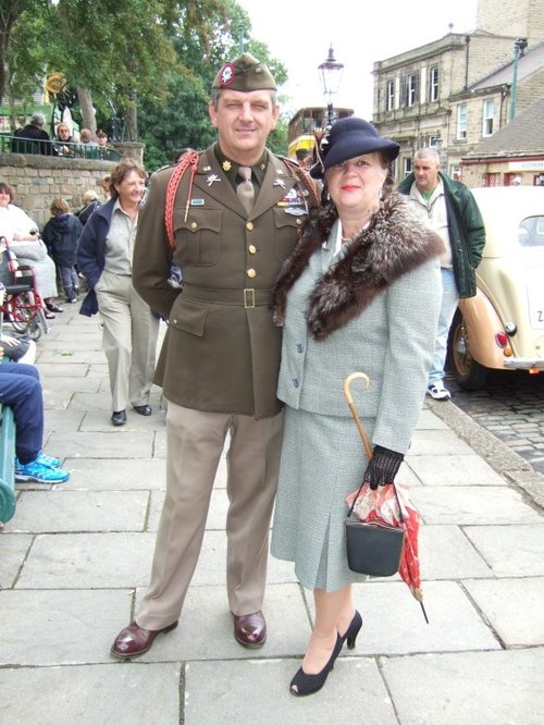 Big AL & Lesley -  - CRICH TRAMWAY  -  - AUG 2006