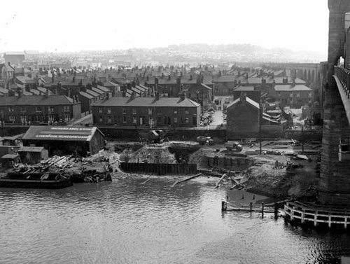 view of the house tops in RUNCORN