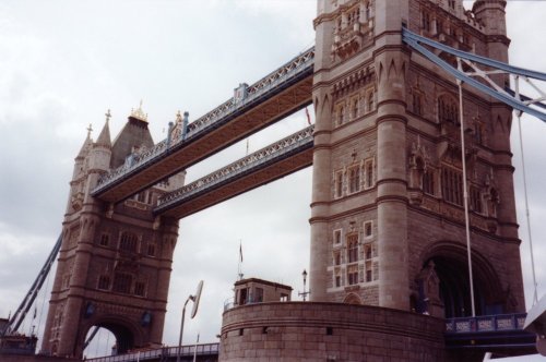 Tower bridge in London