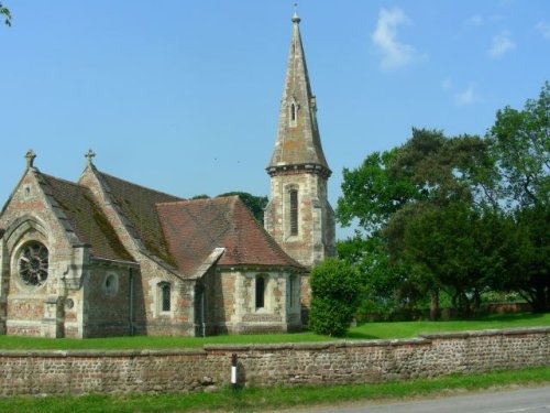 St. Stephen's Church adjacent to Aldwark Manor - Hotel and Golf Club. Aldwark, North Yorkshire