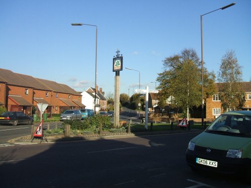 Village green at Five oak green, Kent