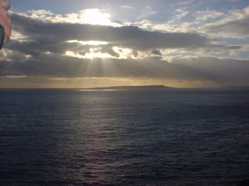 Portland from Lulworth Cove, Dorset